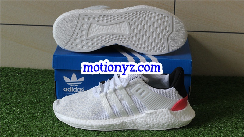 Adidas EQT Support 93/17 White Red Real Boost